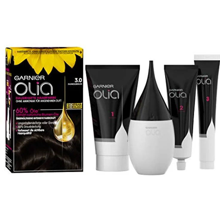 Garnier Olia Intensivcoloration Haarfarbe 3.0 – Bild 5