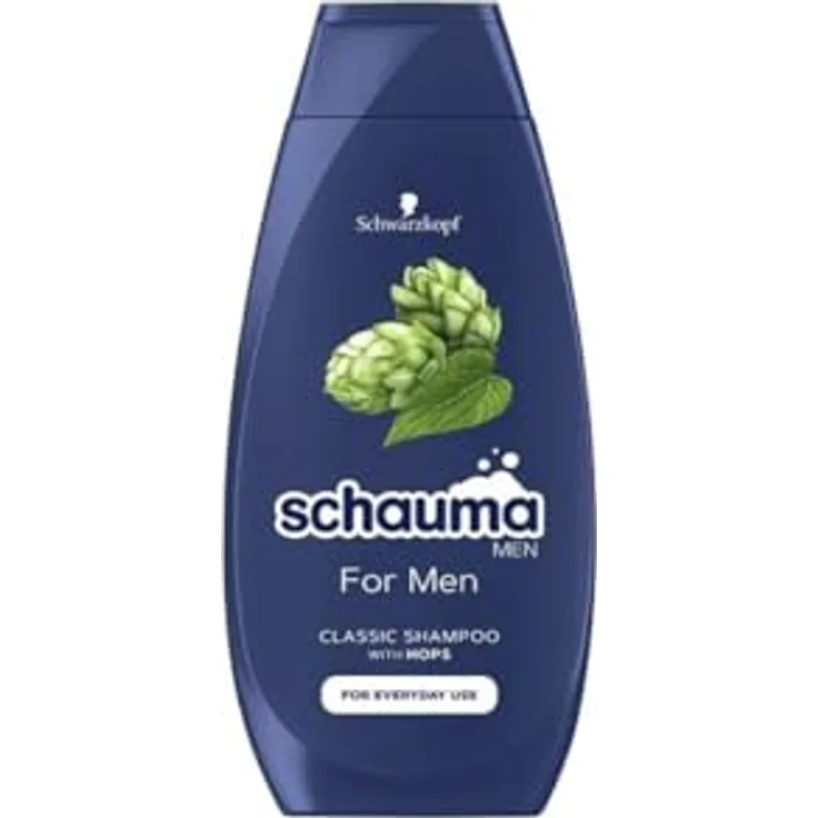 Schwarzkopf Schauma Shampoo For Men, 400 ml mit Passionsfrucht