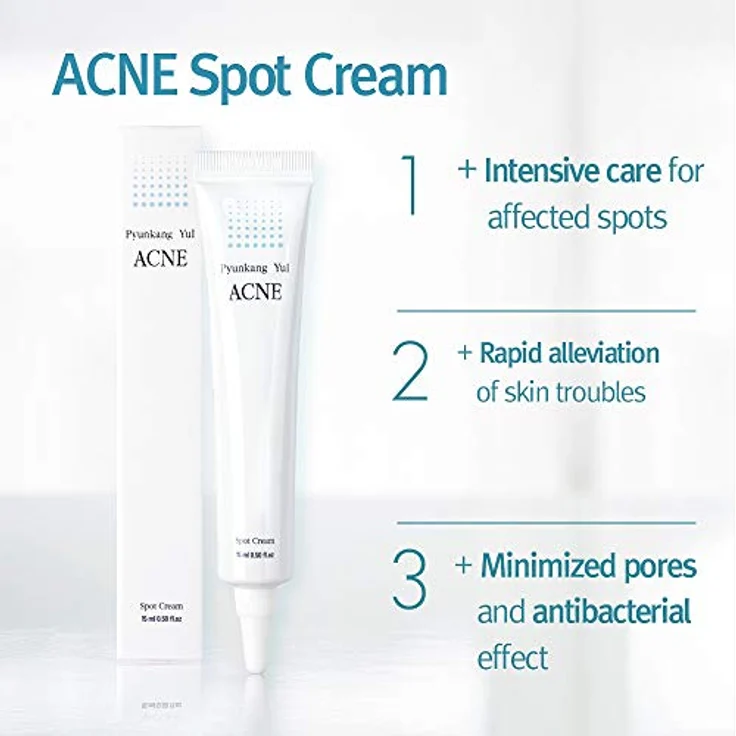 Pyunkang Yul Acne Spot Cream, Gesichtscreme gegen Pickelflecken, 15 ml – Bild 4