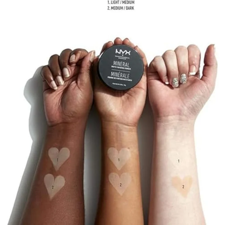 Nyx Professional Makeup Mineral Matte Loses Puder Finish 01 8 g – Bild 4