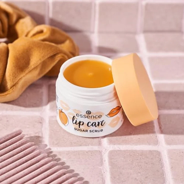 Essence Lip Care SUGAR SCRUB Lippenpeeling mit Zitrusduft, vegan, 9 g – Bild 6