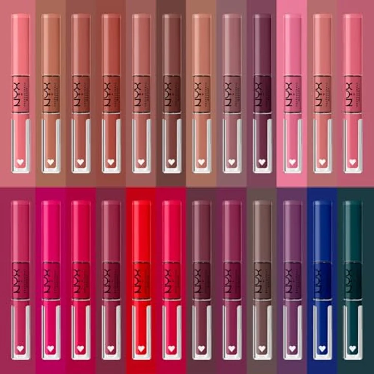 NYX Professional Makeup Shine Loud High Shine Lip Color, flüssiger Lippenstift mit hohem Glanz, Farbton 14 - Lead Everything, 6,5 ml – Bild 6
