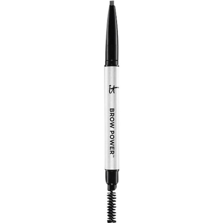 it Cosmetics Brow Power Universal Augenbrauenstift, wischfest mit Biotin und Spiralfbürstchen, 0,16 g, Farbe Auburn oder Dark Brunette