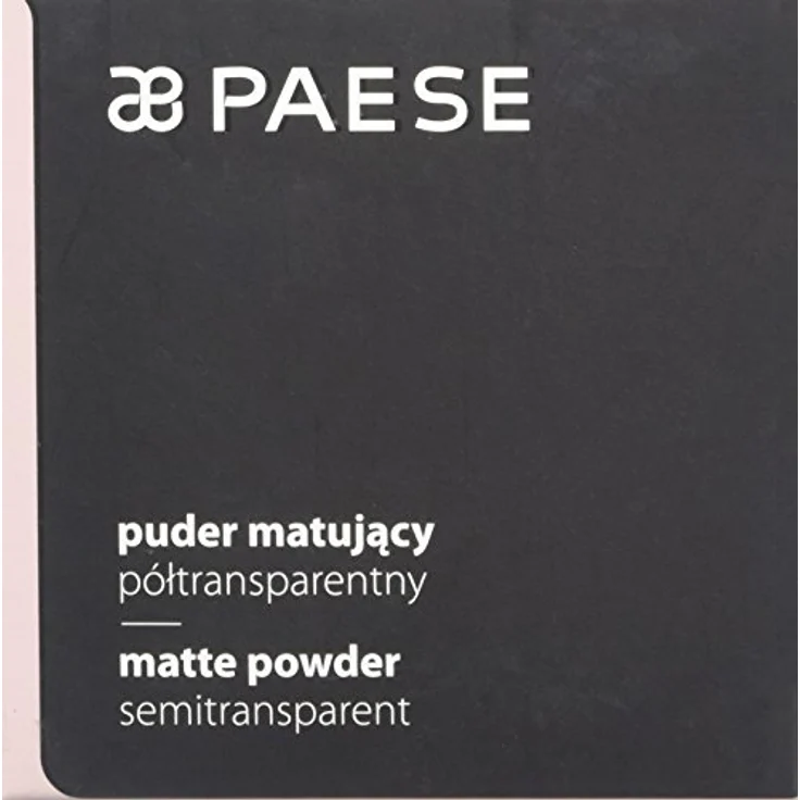 Paese Cosmetics 1A Warm Beige Semi-Transparent Matte Powder, 9g - Halbtransparentes mattes Puder für einen gleichmäßigen Teint, geeignet für normale und Mischhaut – Bild 2