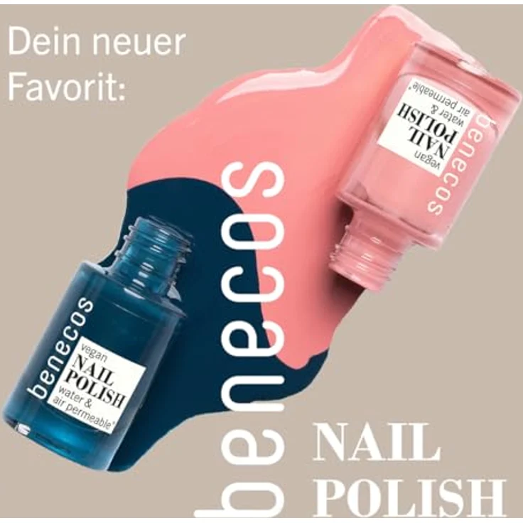 benecos - Nail Polish - 20FREE - wasserdurchlässig - 5ml - you- nique – Bild 2