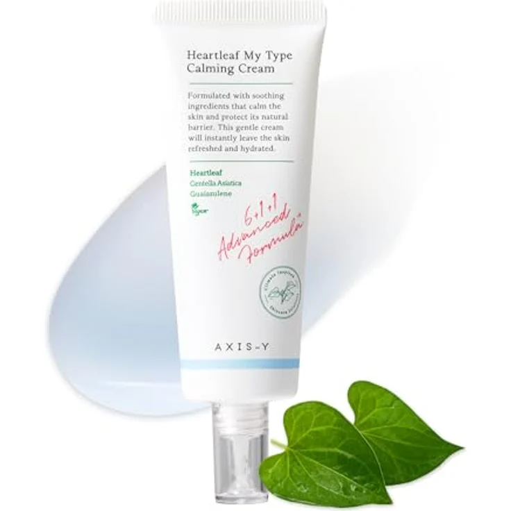 AXIS-Y 6+1+1 Advanced Formula Heartleaf My Type Calming Cream, Leichte Gelcreme zur Beruhigung empfindlicher Haut, 60 ml – Bild 1