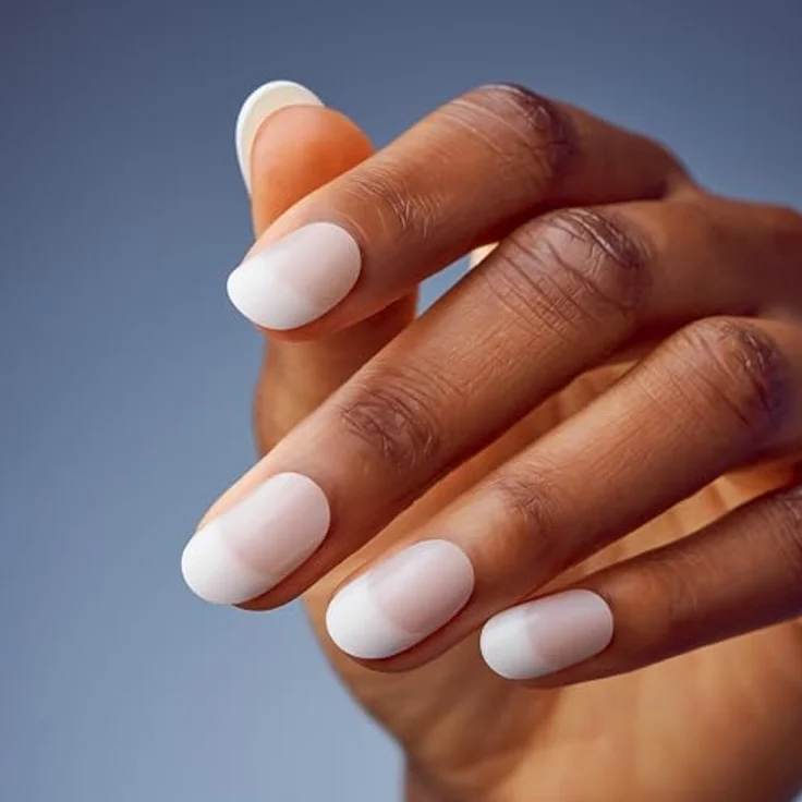 Salon Acryl Nude French Nails – Bild 3