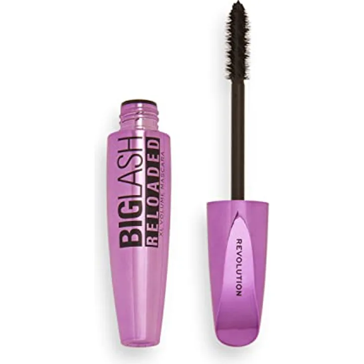 Makeup Revolution, Big Lash Reloaded Volume Mascara, Schwarz, 8 g