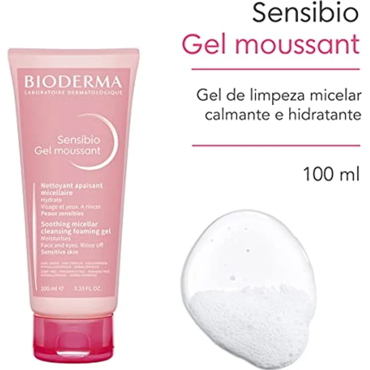 Bioderma Sensibio Gel Moussant Reinigungsgel, 100 ml – Bild 3