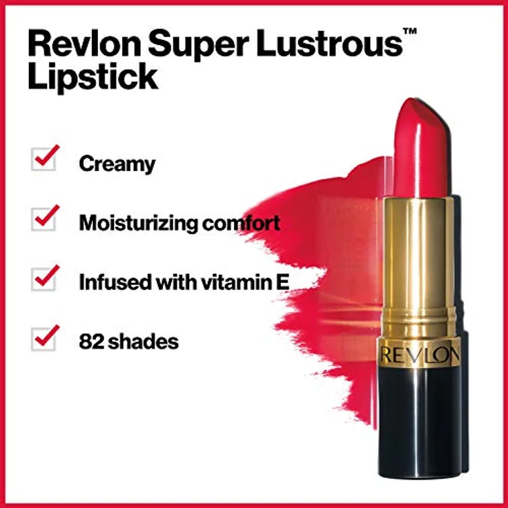 Revlon Super Lustrous Lippenstift 4,2 g- 477 Black Cherry – Bild 4