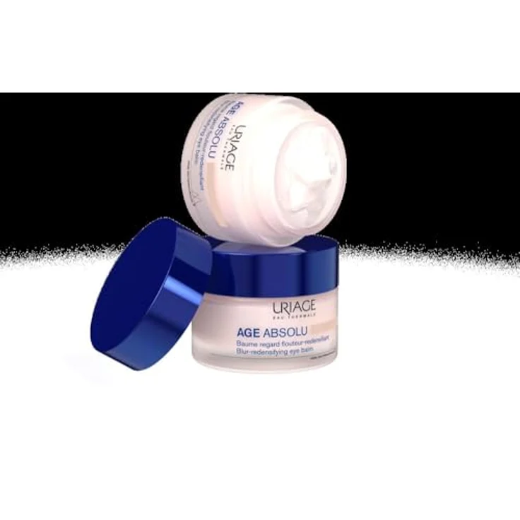 Uriage Age Absolu Redensifying Balm For Eyes, Augenbalsam 15 ml für Tag und Nacht, reduziert Fältchen und Schwellungen, mit Hyaluronsäure und Peptiden – Bild 4