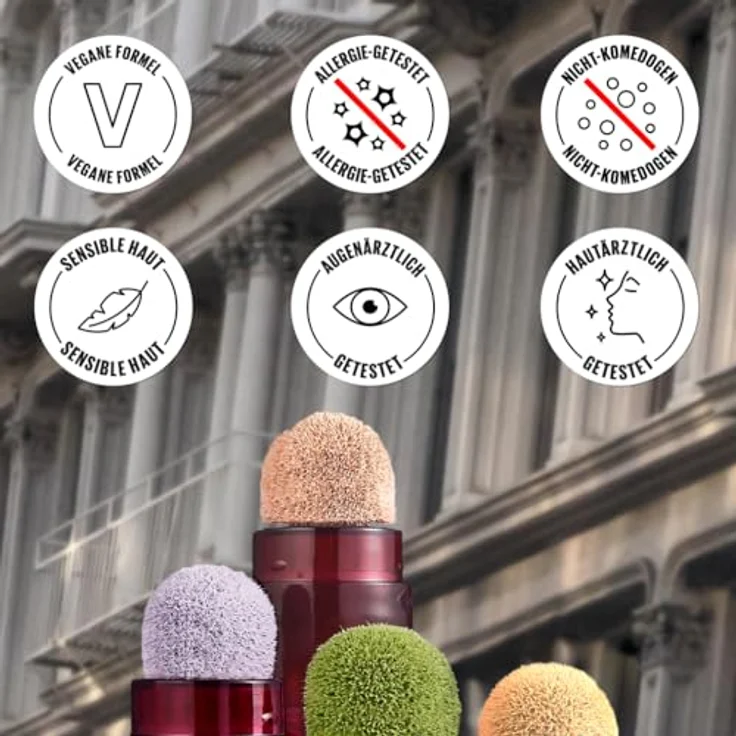 MAYBELLINE Maybelline New York Instant Anti-Age Löscher Color Corrector Concealer, grün, 6.8 ml - ultra-einfache Farbkorrektur für einen ebenmäßigen Teint – Bild 5