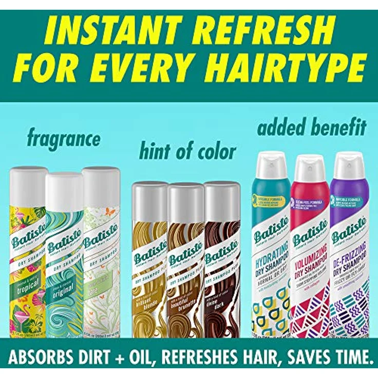 Batiste De-Frizz Trockenshampoo 200 ml – Bild 10