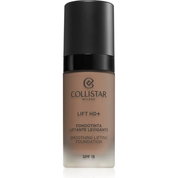 Collistar LIFT HD+ Smoothing Lifting Foundation SPF 15, Make-up mit Liftingeffekt für perfekte Haut, Farbton 5N - Amber, 30 ml