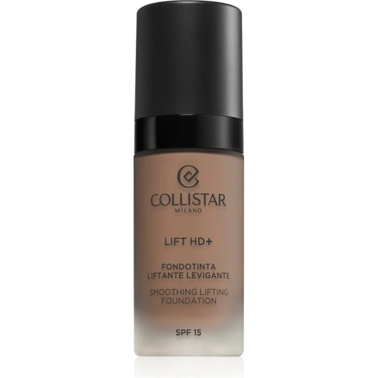 Collistar LIFT HD+ Smoothing Lifting Foundation SPF 15, Make-up mit Liftingeffekt für perfekte Haut, Farbton 5N - Amber, 30 ml