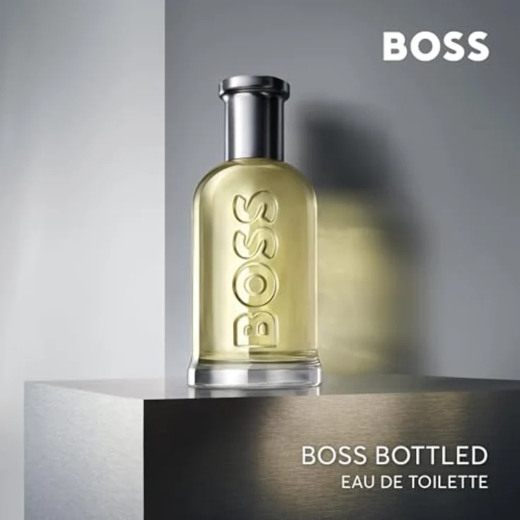 Hugo Boss BOSS Bottled Geschenkset für Herren, Eau de Toilette 100 ml & Mini 10 ml, parfümiertes Duschgel 100 ml, ideal als Geschenk – Bild 5