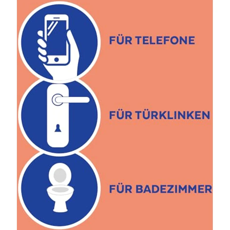 SAGROTAN Hygiene-Pumpspray 250 ml, Oberflächen-Desinfektionsmittel entfernt 99,9% der Bakterien, ideal für unterwegs – Bild 6