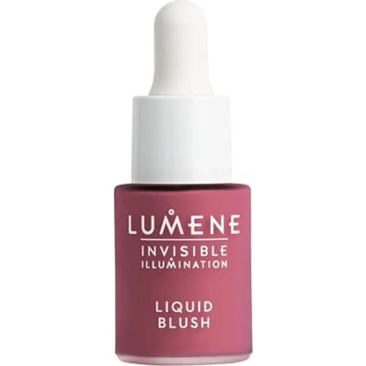 Lumene Invisible Illumination Flüssiges Rouge, Verjüngende Textur in Berry Nectar, 15 ml – Bild 1