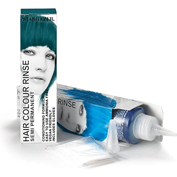 Stargazer Semi Permanent Hair Colour Rinse Uv Turquoise – Bild 2