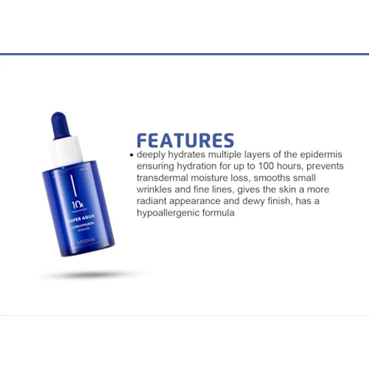 Missha Super Aqua Ultra Hyaluron Gesichtsserum 50 ml – Bild 4