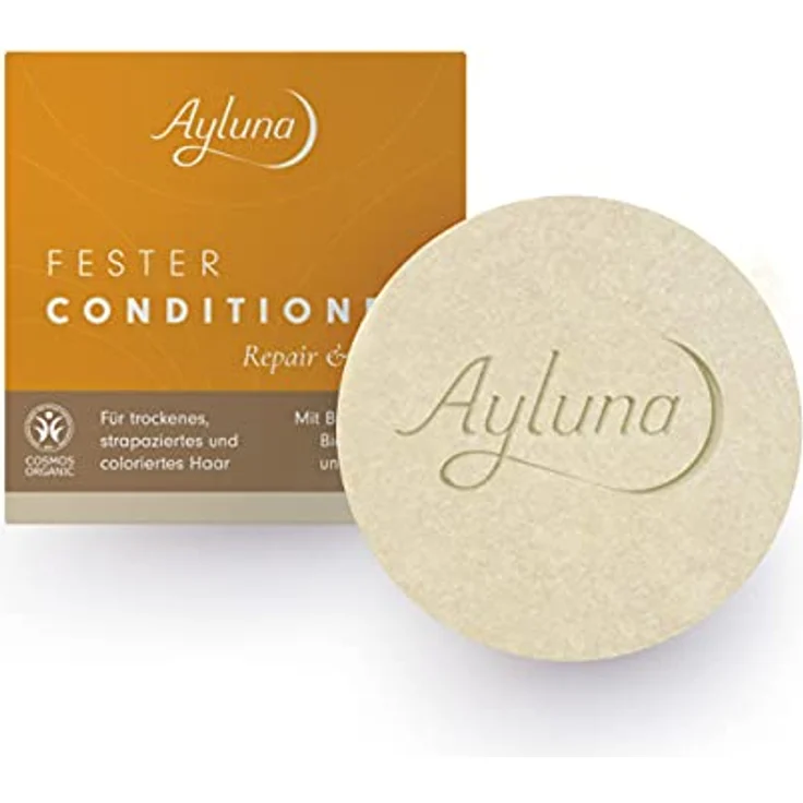 Ayluna Fester Conditioner für trockenes, glanzloses Haar, 55 g – Verleiht Volumen & Sprungkraft, silikonfrei und sulfatfrei, 100% natürliche Inhaltsstoffe – Bild 5