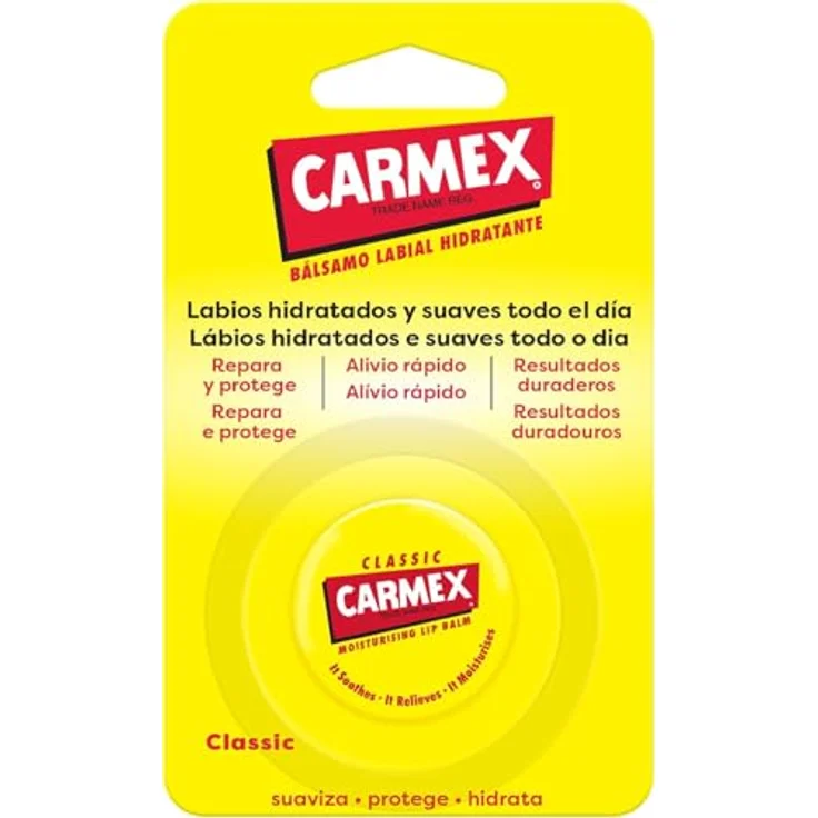 Carmex Classic Heilender Lippenbalsam 7,5 g Für Frauen, Wirkung: Pflege, für gepflegte Lippen – Bild 2