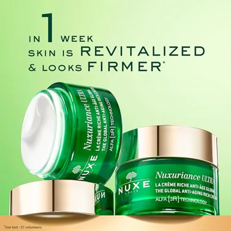 Nuxe The Global Anti-Aging Rich Cream 50 ml - Mas eficaz que el retinol – Bild 3