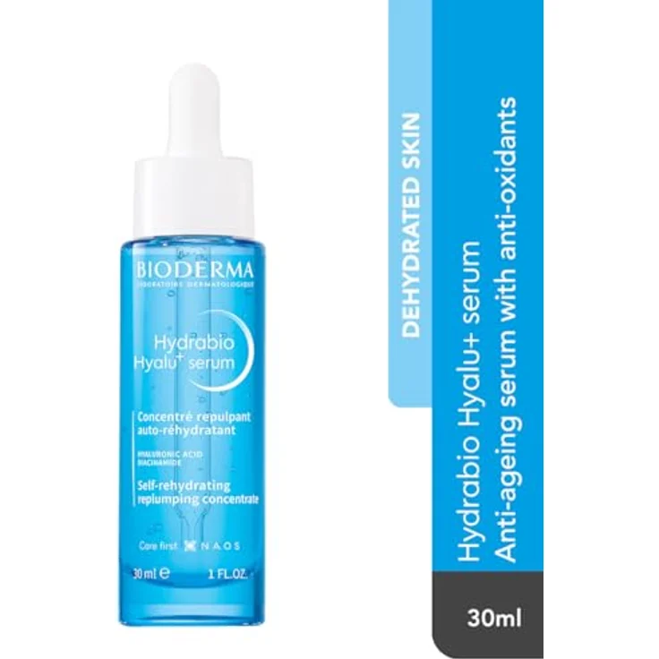 Bioderma Hydrabio Hyalu+ Serum 30ml, Hochkonzentriertes Serum zur Reduzierung tiefer Falten in Tagen – Bild 2