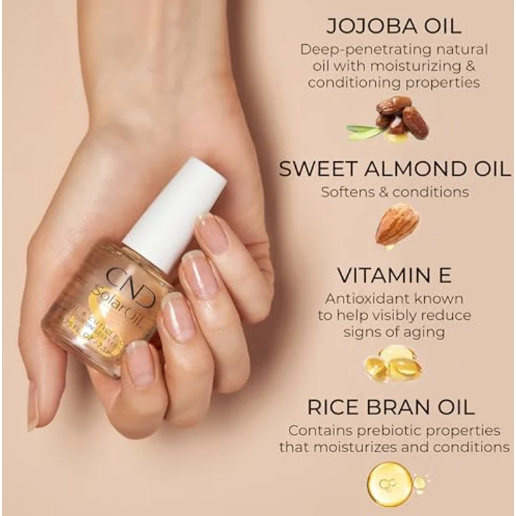 CND Nagelconditioner Cuticle Treatment Solar Oil 7.3 ml, pflegend – Bild 5