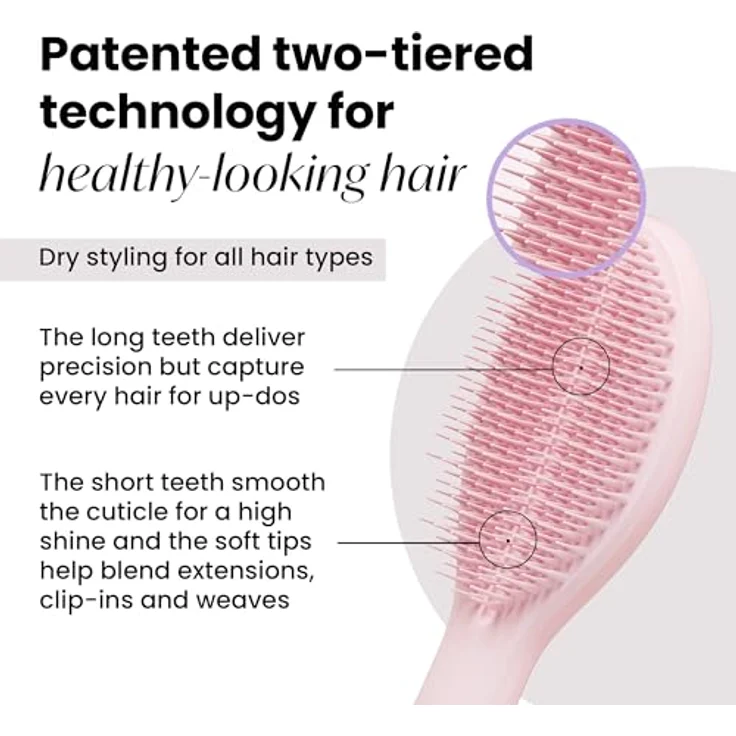 Tangle Teezer The Ultimate Styler Haarbürste Millennial Pink – Bild 2