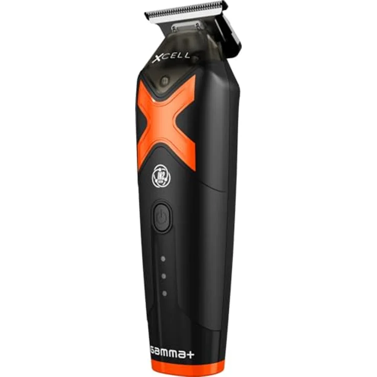GAMMA+ Xcell Profi-Trimmer, Herren-Haarschneidemaschine mit Vector IN2-Motor, 180 Minuten kabellose Laufzeit, Aluminium-Rückseite, 4 Kämme, USB-Kabel Typ C – Bild 5