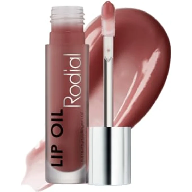 Rodial Lip Oil With Collagen, Hochglänzendes Lippenöl in Wild Plum, 4 ml – Bild 5