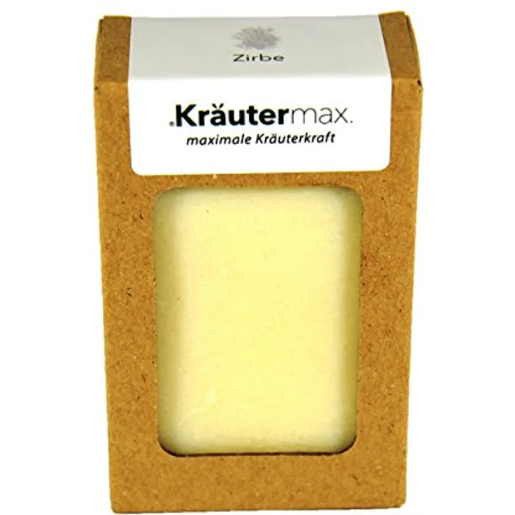 Zirbe Seife Pflanzenölseife Handseife Kräuter mit Zirbenholz Zirbenöl Naturrein 1 x 100 g
