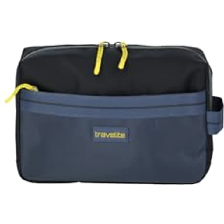 Travelite Color Craze Kulturbeutel, 24 cm, blau, aus 100% Polyester, praktisch und leicht – Bild 2