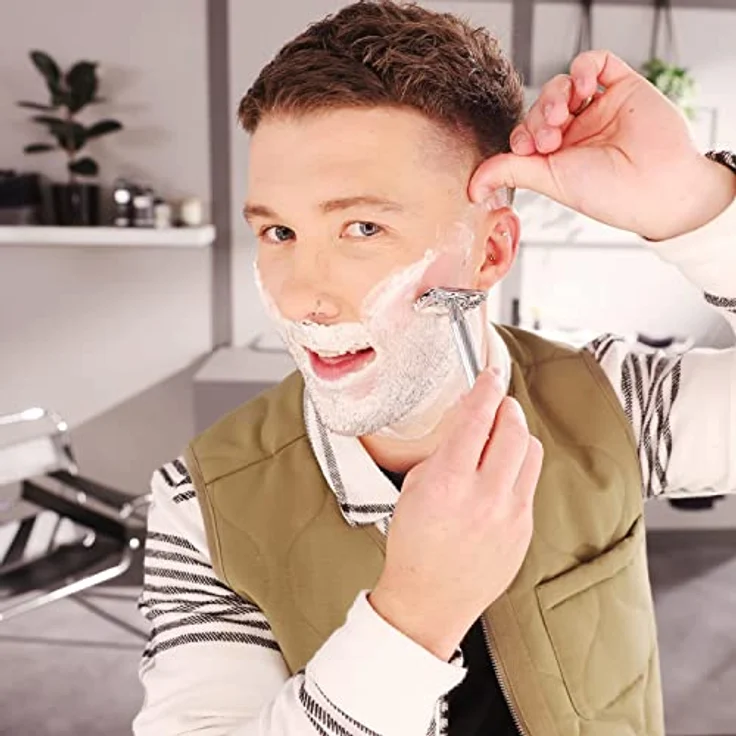 Wilkinson Sword Classic Vintage Edition Herren Rasierer mit 5 Rasierklingen, 1 St - Preisvergleich – Bild 6