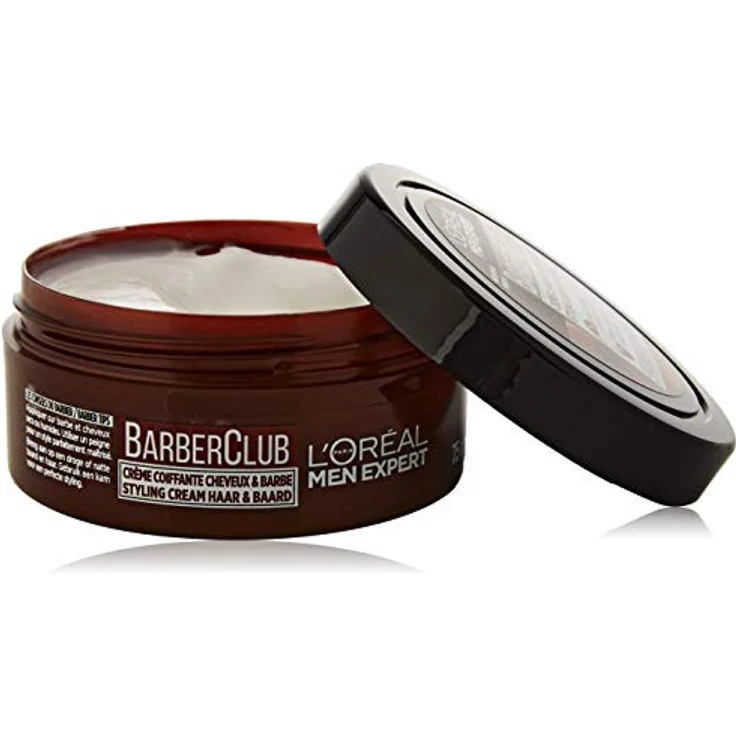 L'Oreal Men Expert Barber Club Bart und Haar Styling Pomade (1 x 75 ml) – Bild 1