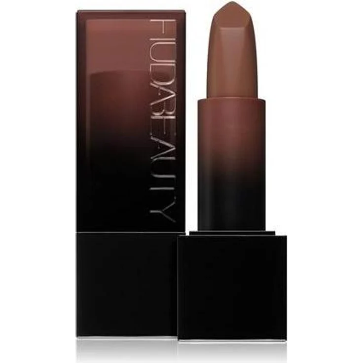 Huda Beauty Power Bullet Cream Glow Lippenstift, hochpigmentiert, 3 g - Braun Self Made