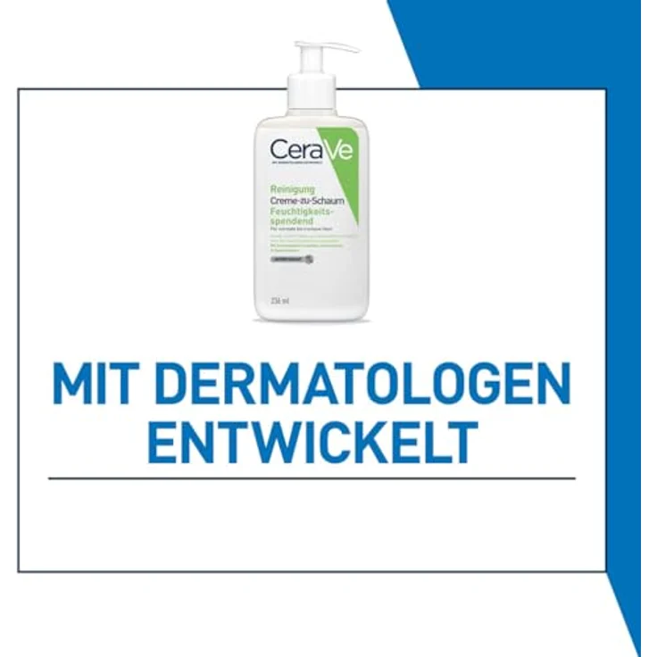 CeraVe Facial Cleansers Hydrating Cream-to-Foam Schäumende Reinigungscreme 236 ml für Frauen – Bild 4