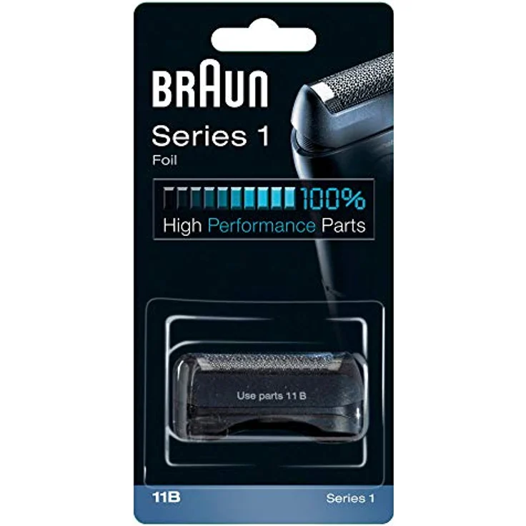 Braun Brau Ersatzscherkopf Kombipack 11B bk (072645), schwarz, kompatibel mit Series 1 und einfacher Austausch für optimale Rasur – Bild 5