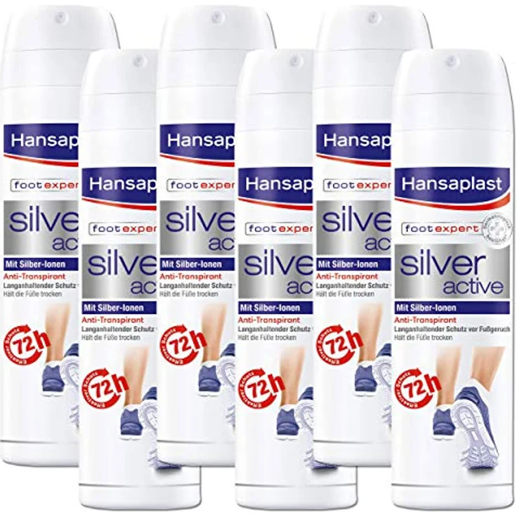 Hansaplast Silver Active 72h Deodorant Spray 150 ml – Bild 2