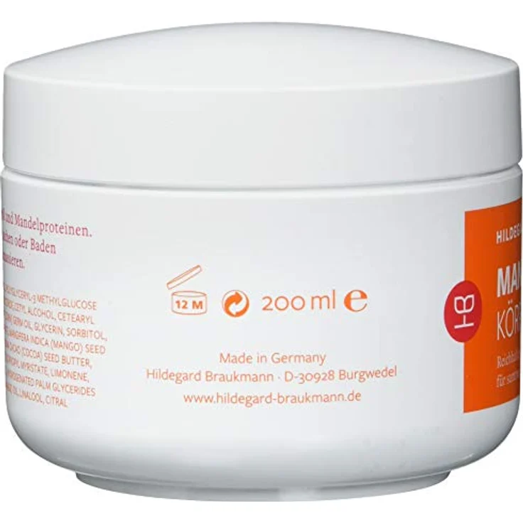 Hildegard Braukmann Mangobutter Körpercreme 200 ml  – Bild 3