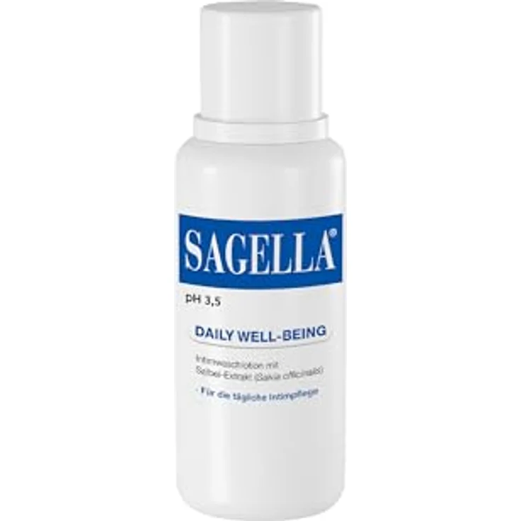 SAGELLA pH 3,5 Waschemulsion, Intimwaschlotion für tägliche Pflege, 100 ml – Bild 1