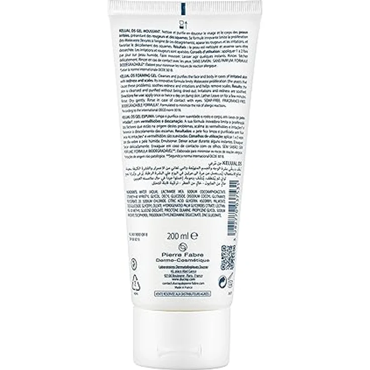 Ducray Gel Kelual DS Gel Moussant 200 ml – Bild 2