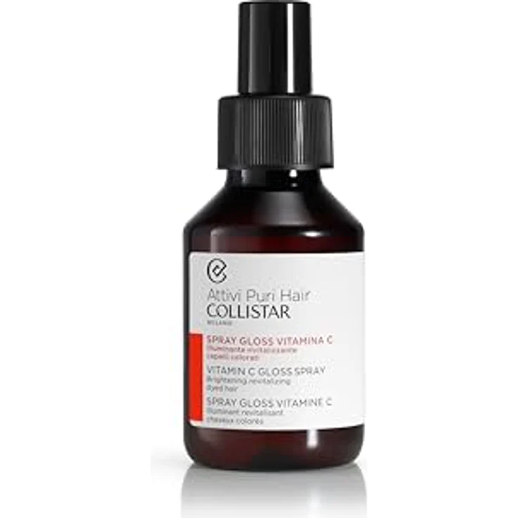 Collistar Gloss-Spray Mit Vitamin C, Leuchtkraft und Neue Vitalität, Gefärbtes Oder Kraftloses Haar, 100 ml