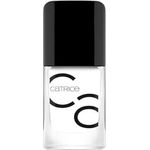 Catrice ICONAILS Gel Lacquer, Gellack, Nagellack, Nr. 153 Ibiza Feeling, weiss, langanhaltend, glänzend, ohne Aceton, vegan, Mikroplastik Partikel frei (10,5ml)