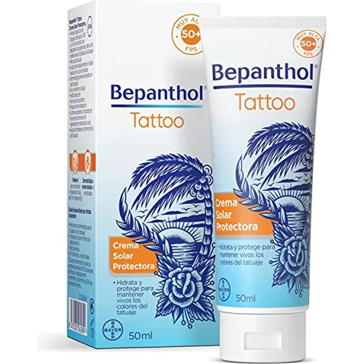 Bepanthol Tattoo Crema Solar Spf50 50Ml