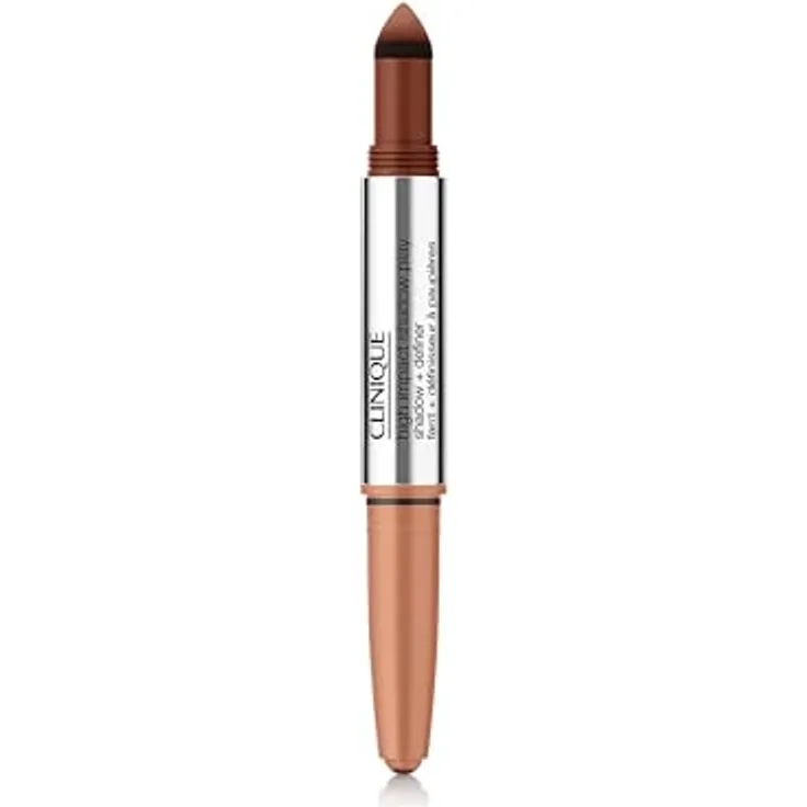 Clinique High Impact Shadow Play™ Shadow & Definer, Lidschatten-Stift Duo, Farbton Flame + Amber, 1,9 g