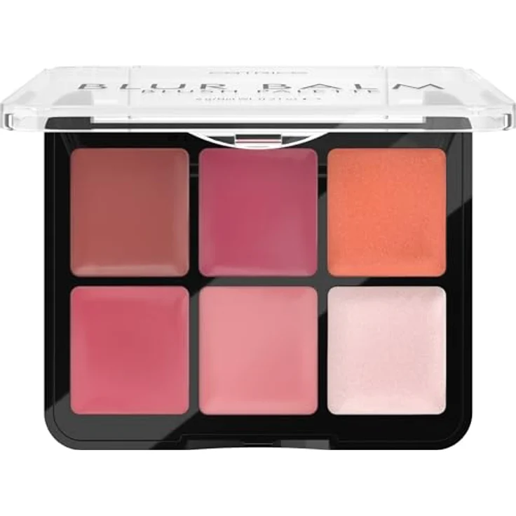 Catrice Blur Balm Rouge Palette 010 Blush Blindness, 6 g, veganes Rouge für natürliche Wangenröte und Gesichtskonturierung – Bild 1