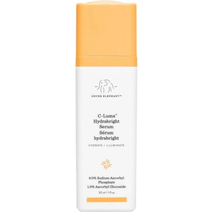 Drunk Elephant C-Luma Hydrabright, Gesichtsserum zur Hautaufhellung und Feuchtigkeitsversorgung, 30 ml