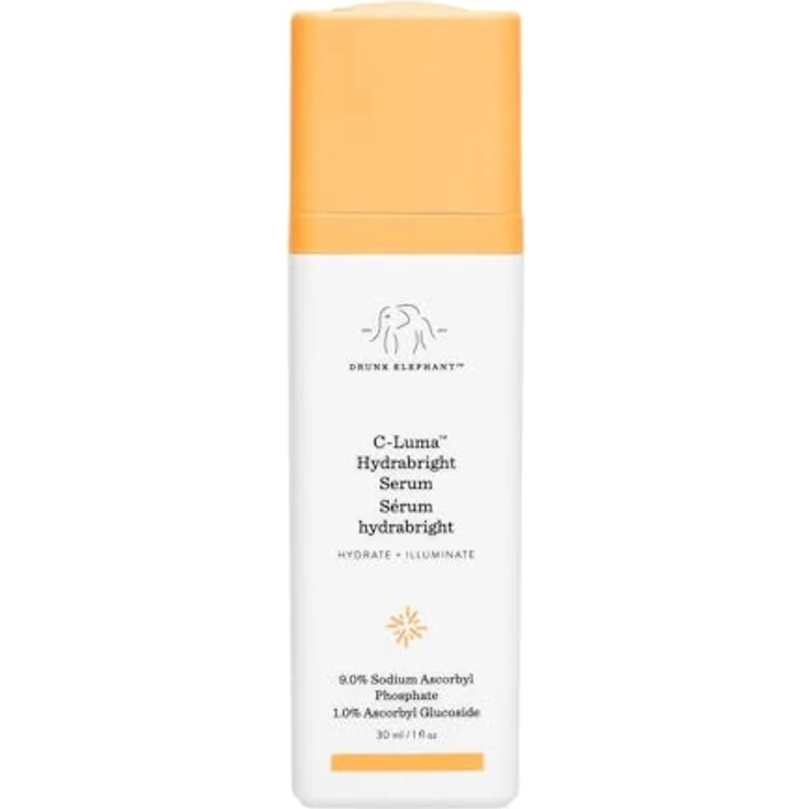 Drunk Elephant C-Luma Hydrabright, Gesichtsserum zur Hautaufhellung und Feuchtigkeitsversorgung, 30 ml – Bild 1